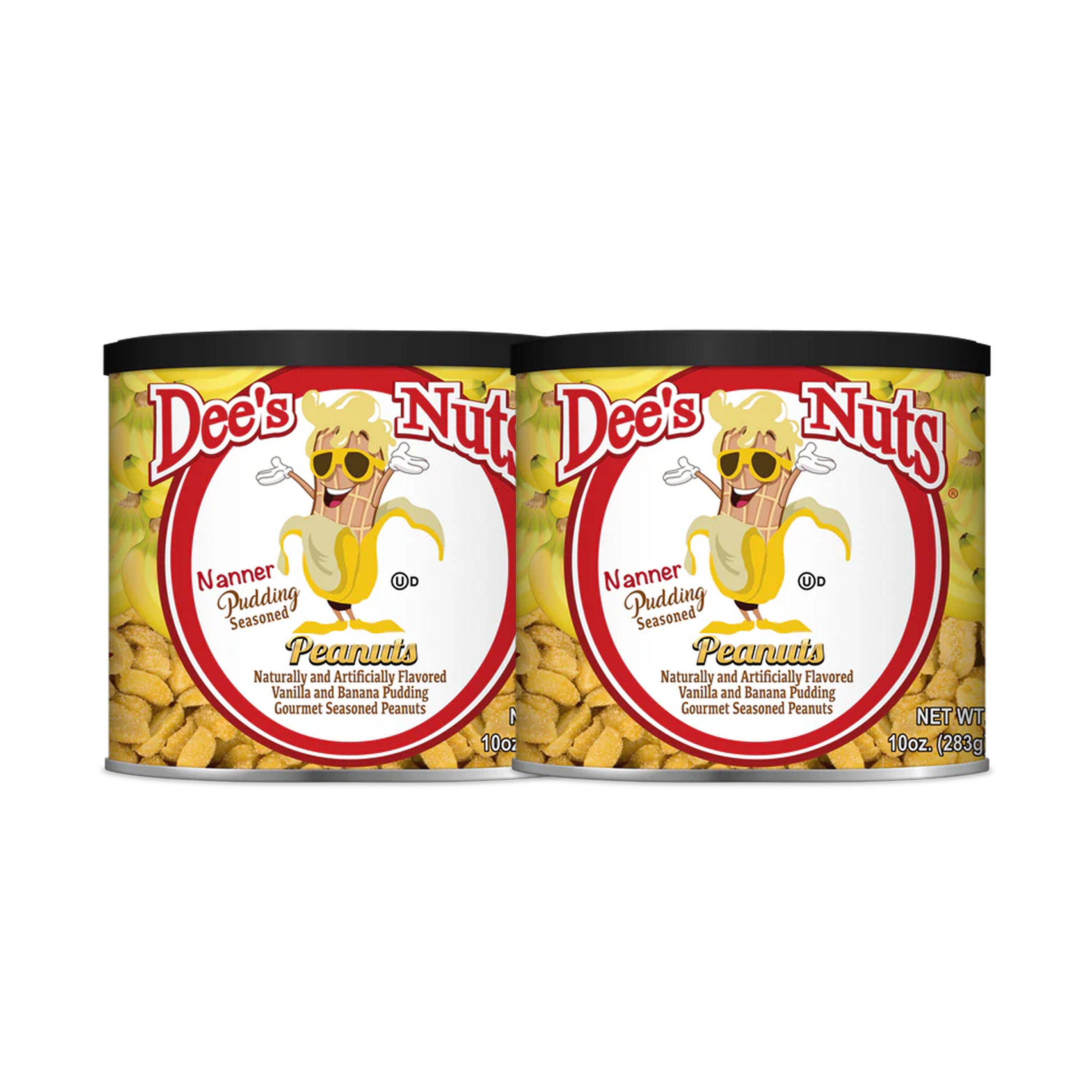 Nanner Pudding Gourmet Peanuts 10 Oz Can