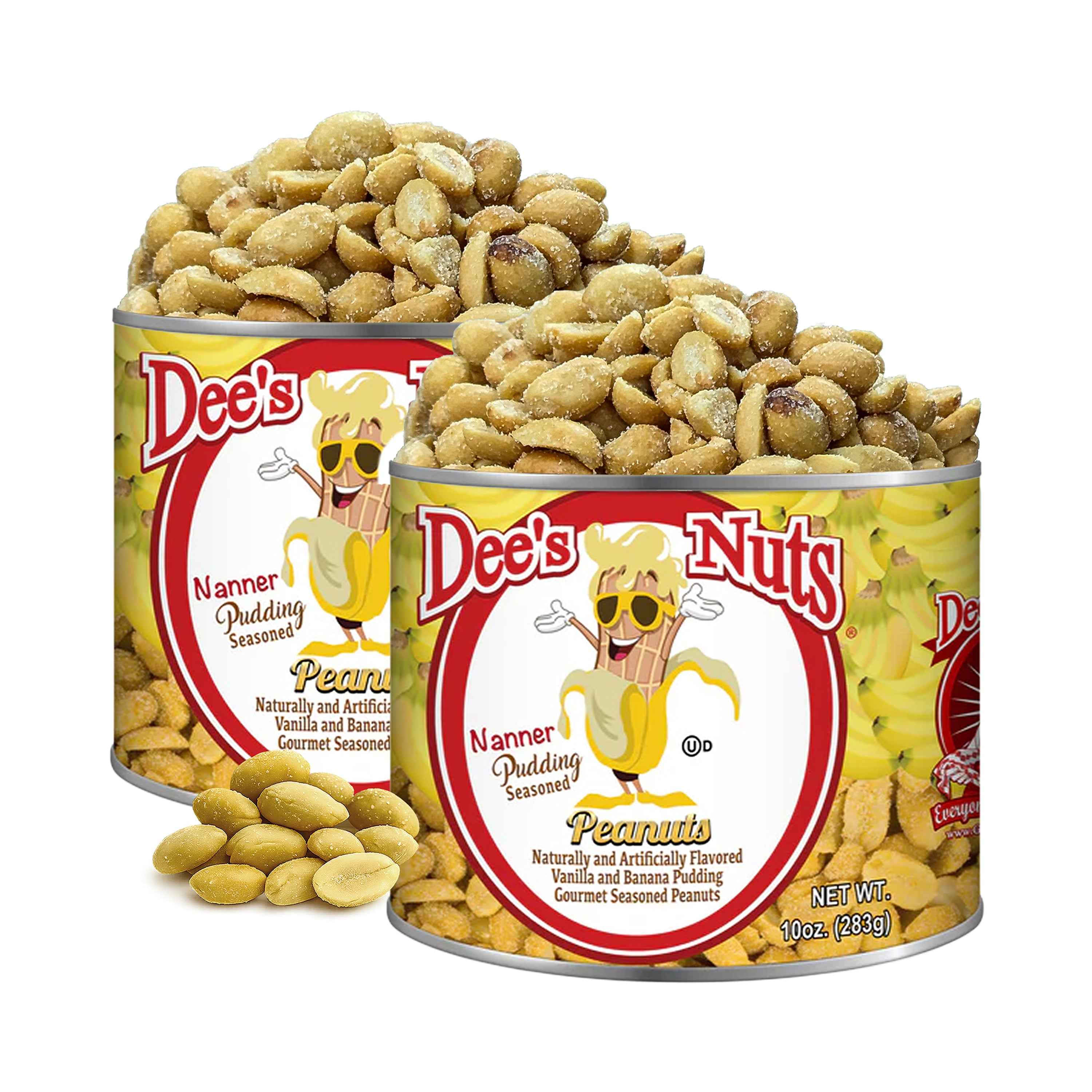 Nanner Pudding Gourmet Peanuts 10 Oz Can