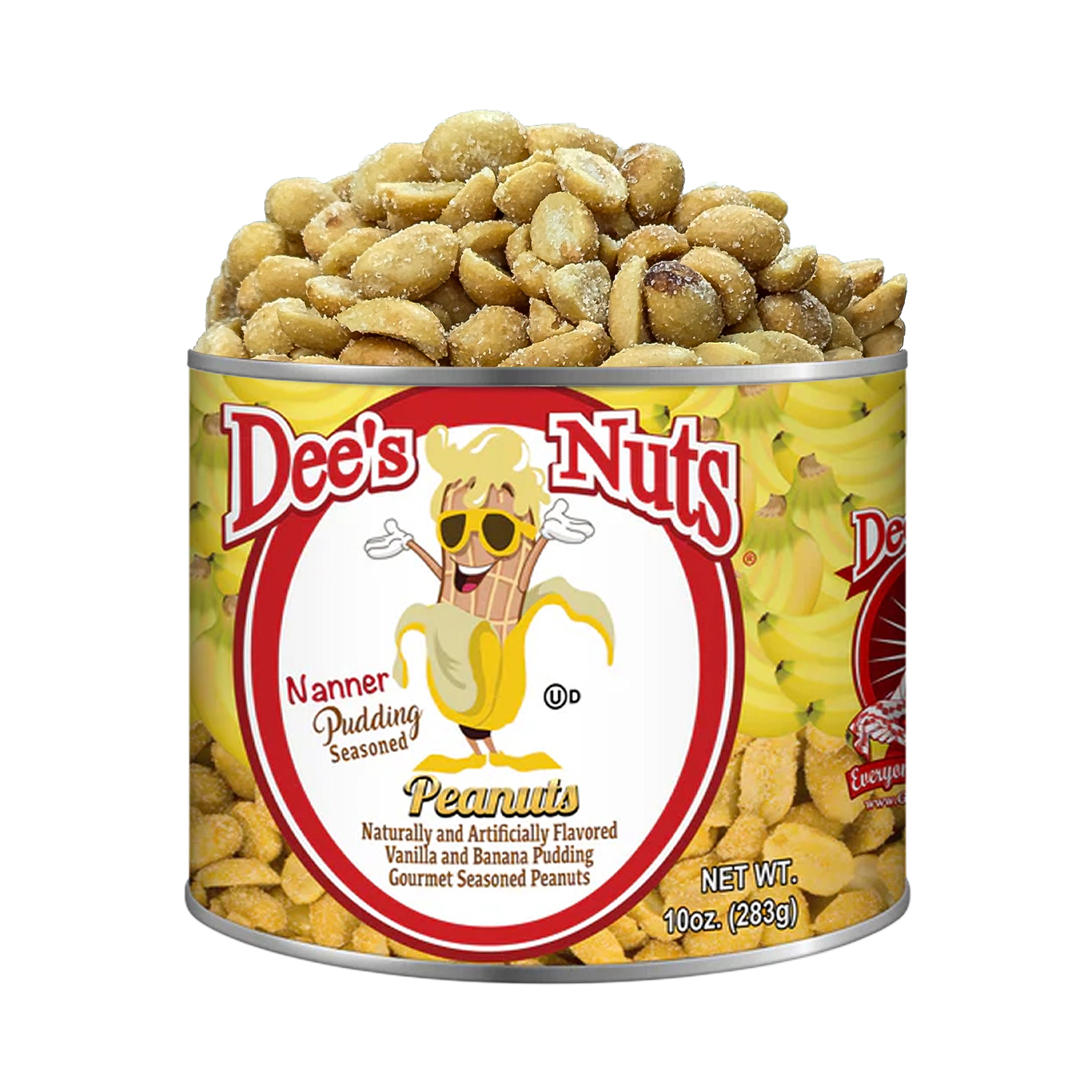 Nanner Pudding Gourmet Peanuts 10 Oz Can