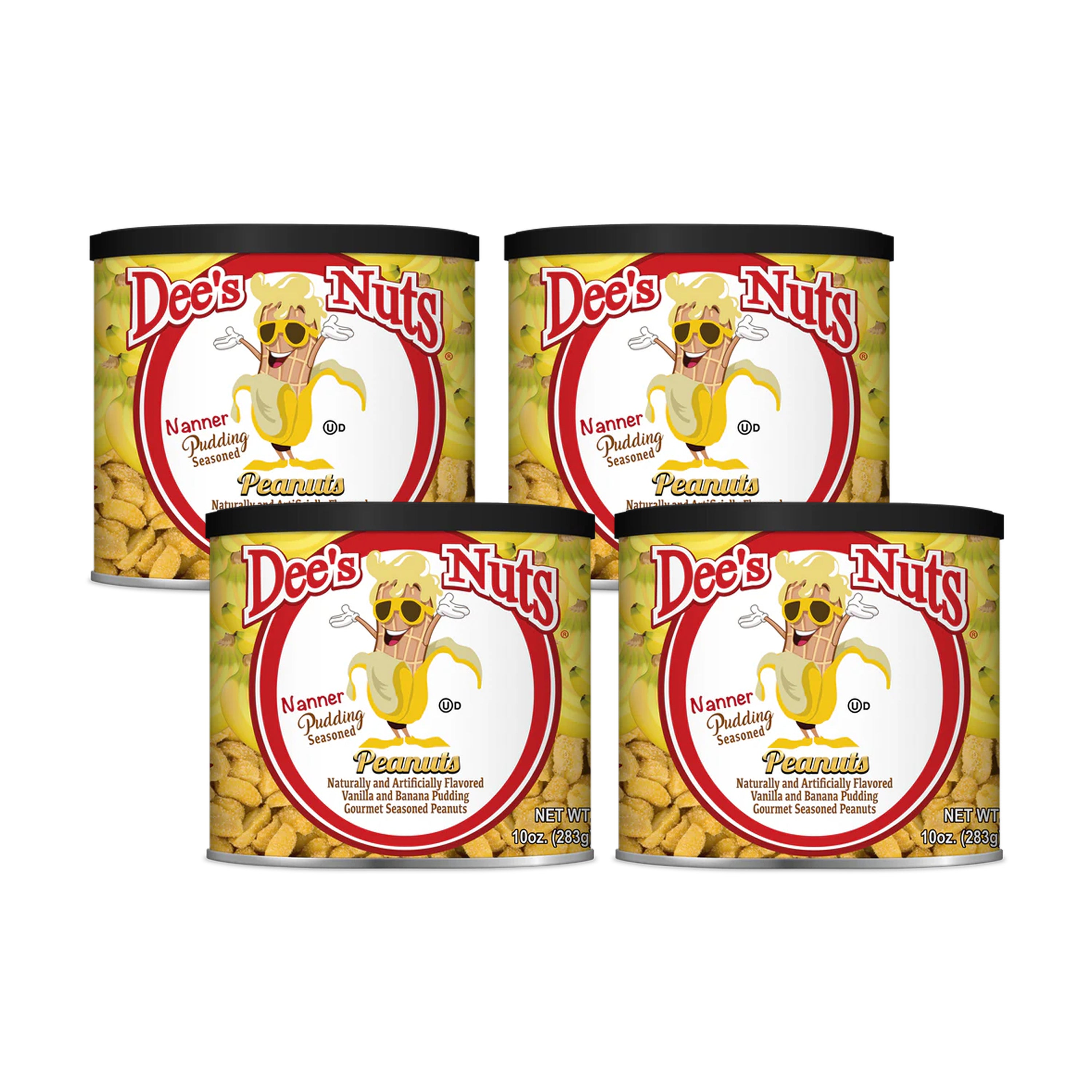 Nanner Pudding Gourmet Peanuts 10 Oz Can