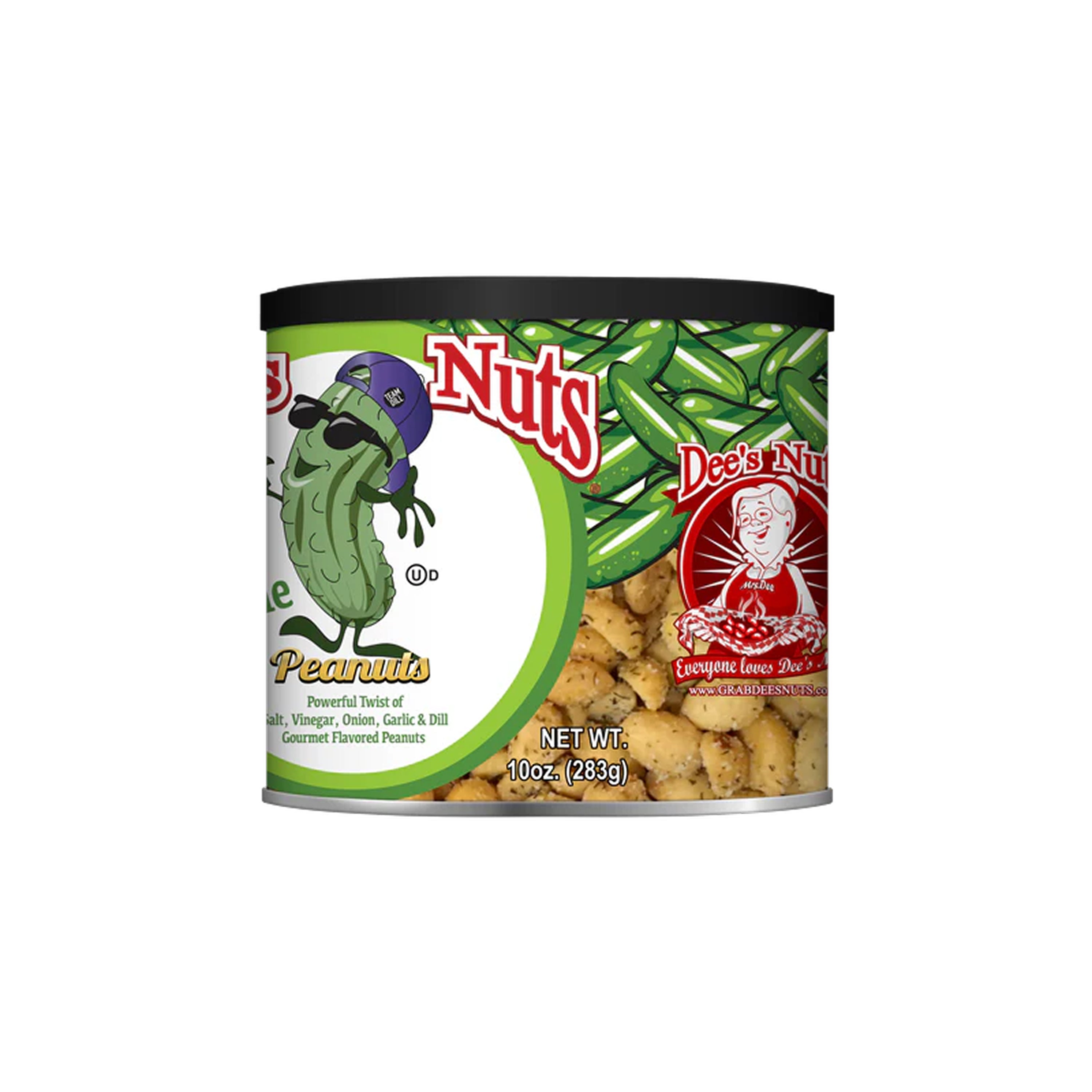Dee's Nuts Big Dill T-Shirt COMBO ... FREE CAN of DILL PICKLE PEANUTS