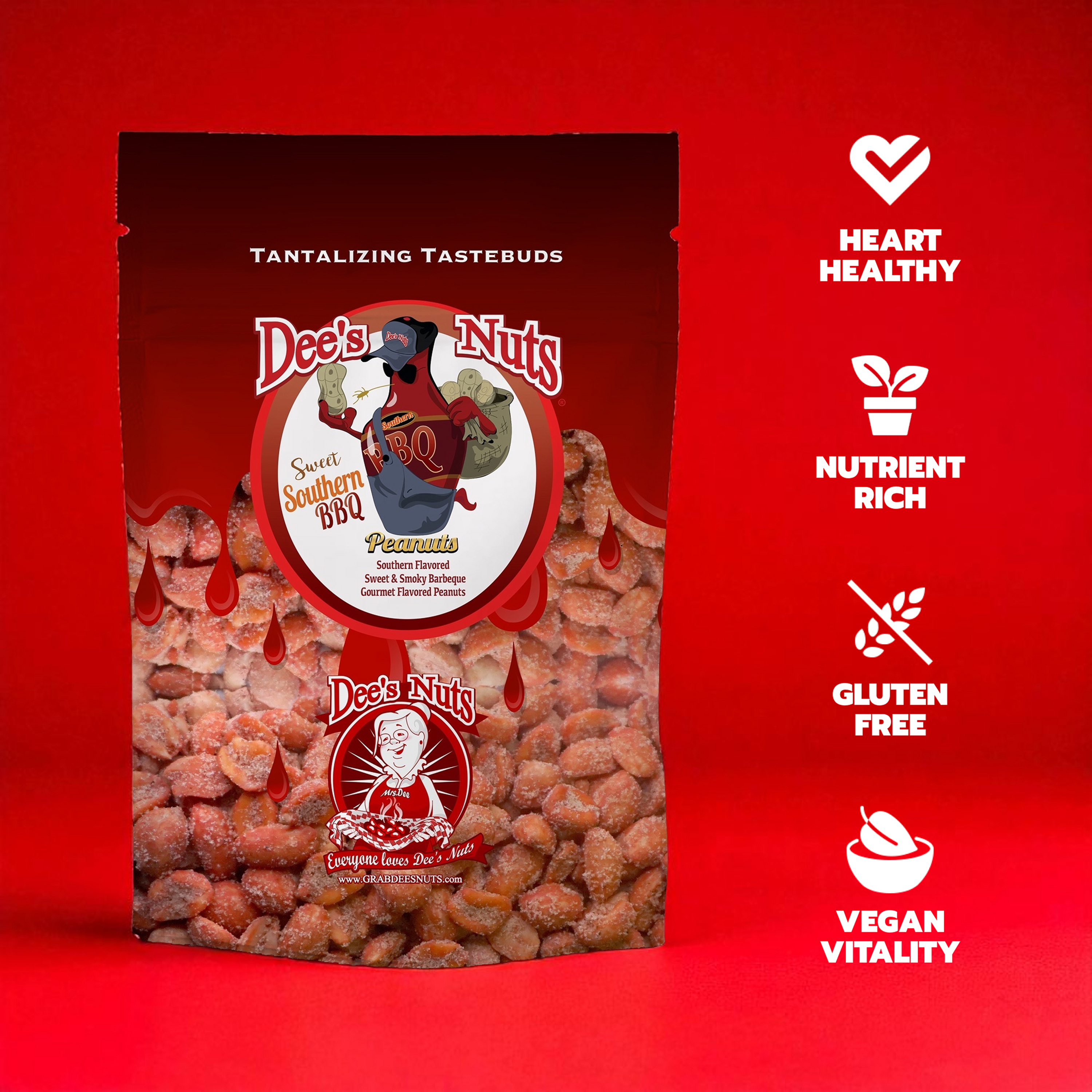 Sweet Southern Barbecue Ziplock bag
