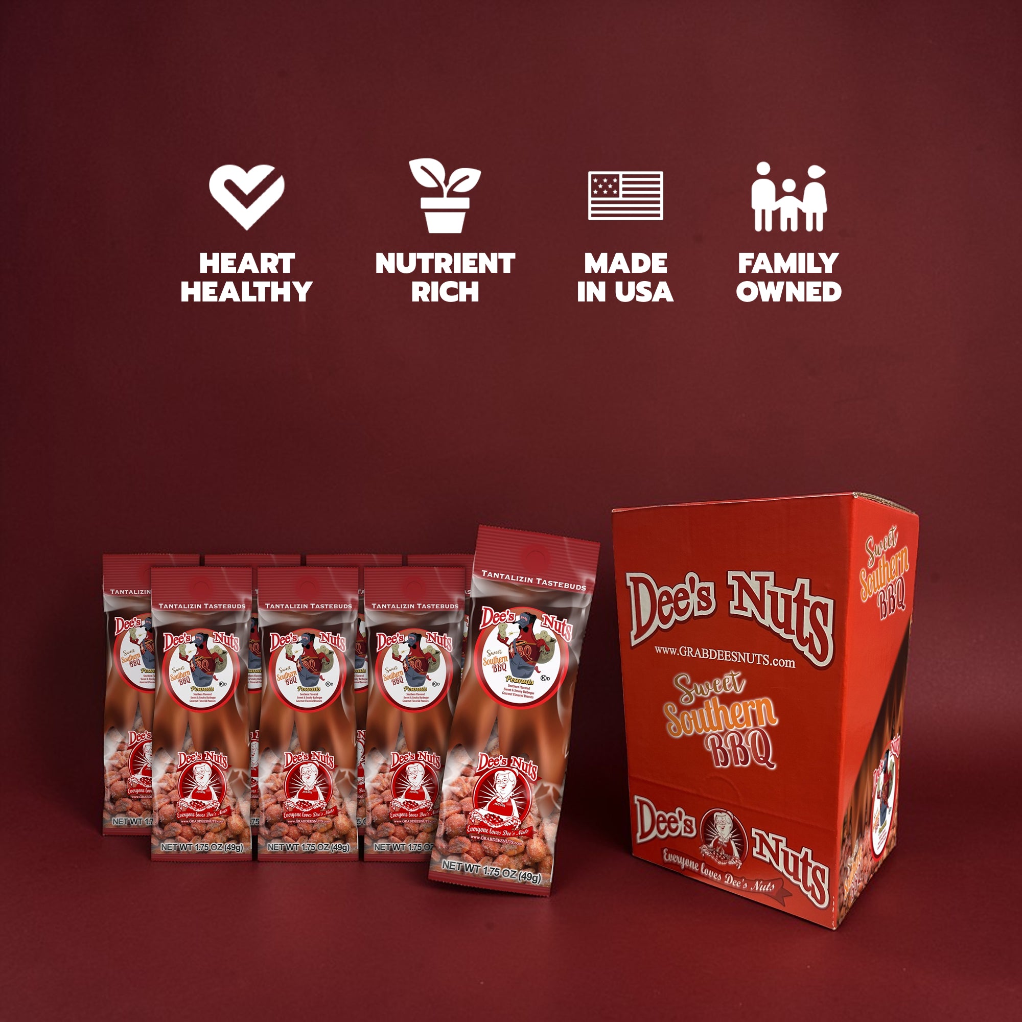 Sweet Southern Barbecue 8 - 1.75 Oz Bags