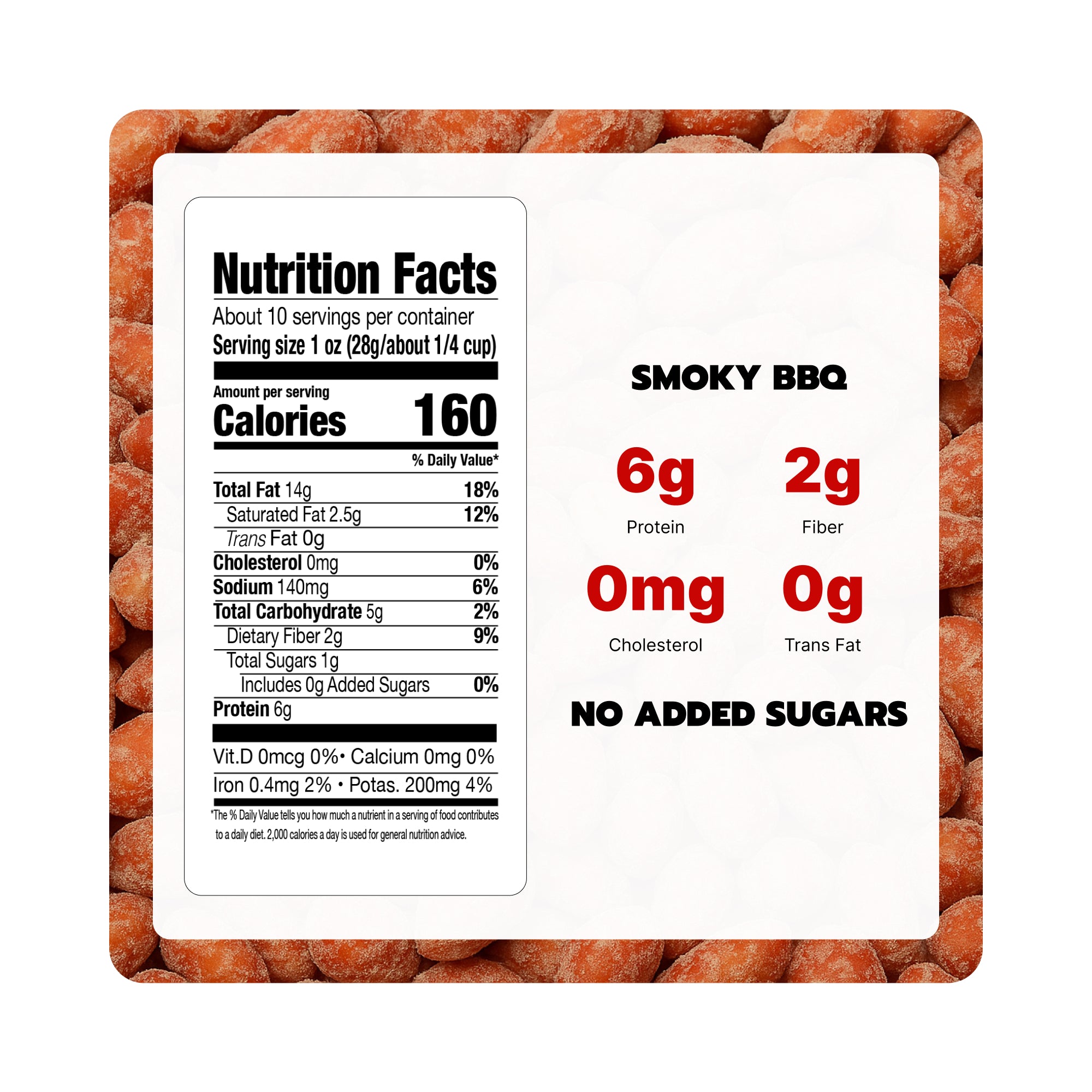 Sweet Southern Barbecue 8 - 1.75 Oz Bags