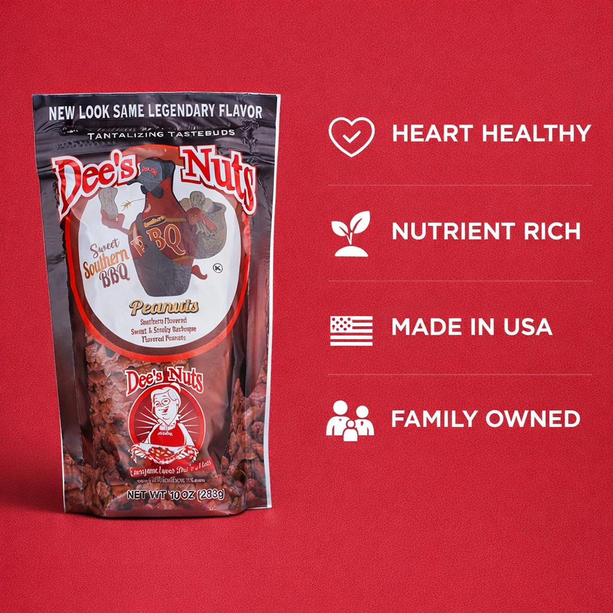 Sweet Southern Barbecue 10 Oz Resealable bag