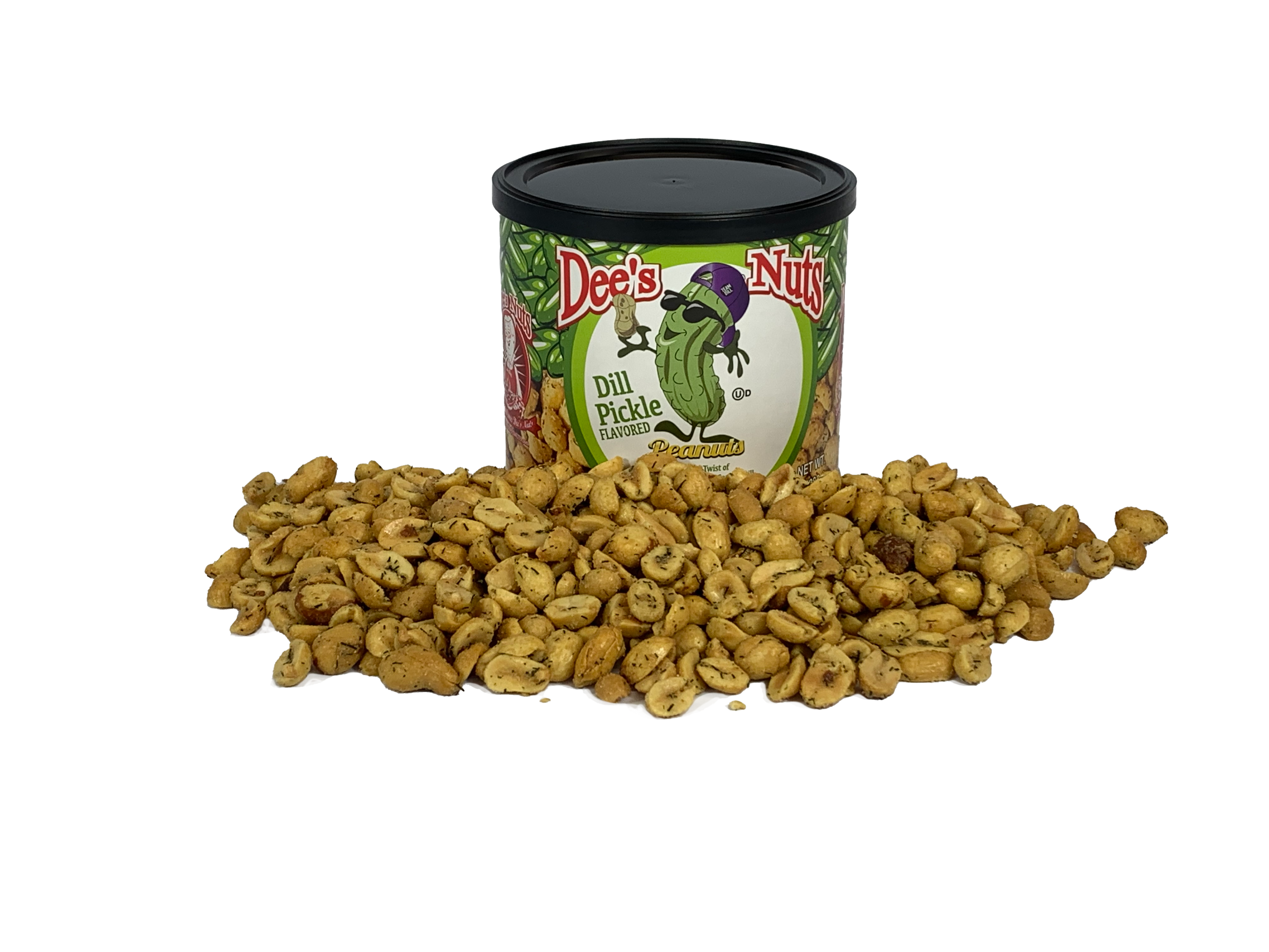 Dee's Nuts Big Dill T-Shirt COMBO ... FREE CAN of DILL PICKLE PEANUTS