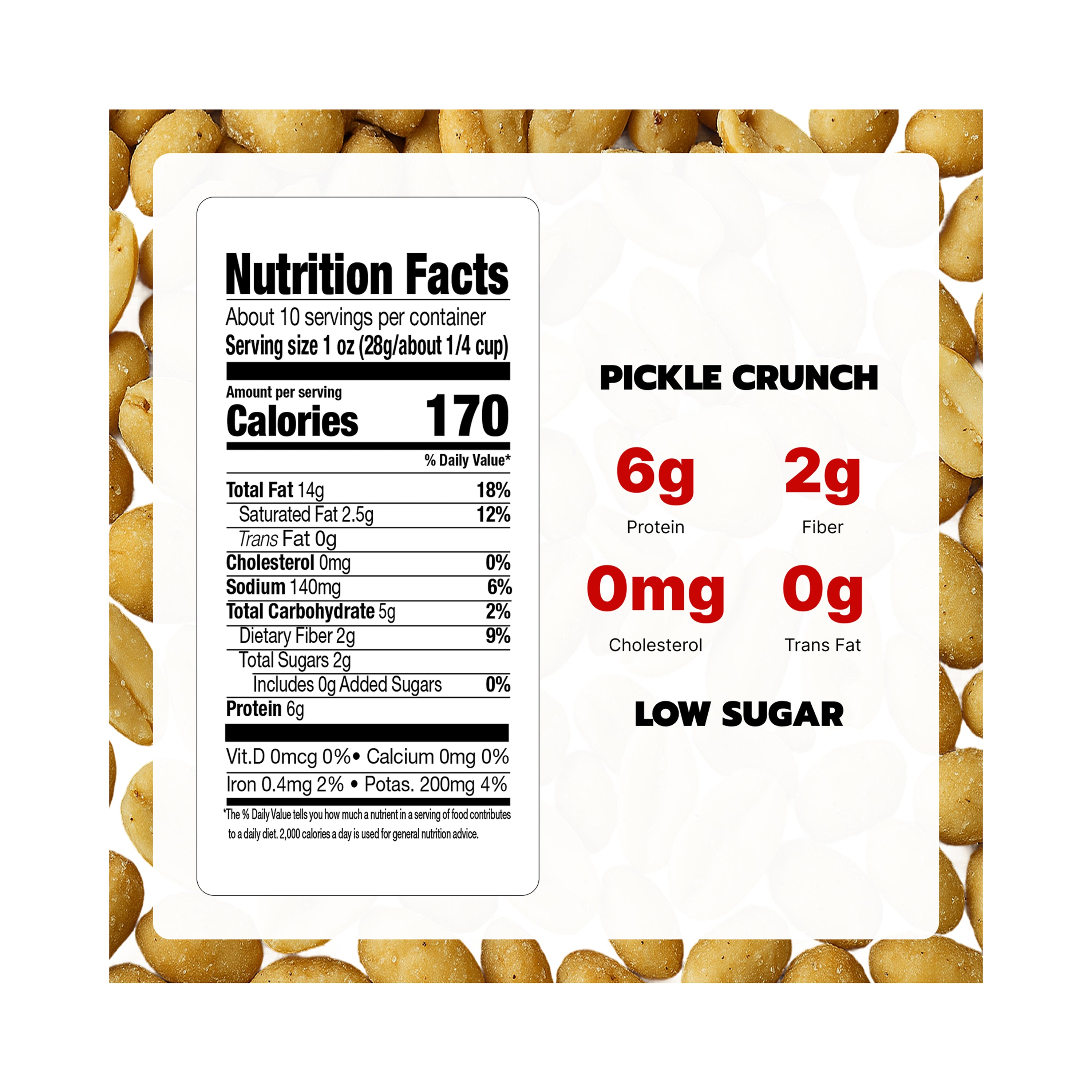 Dill Pickle Gourmet Peanuts