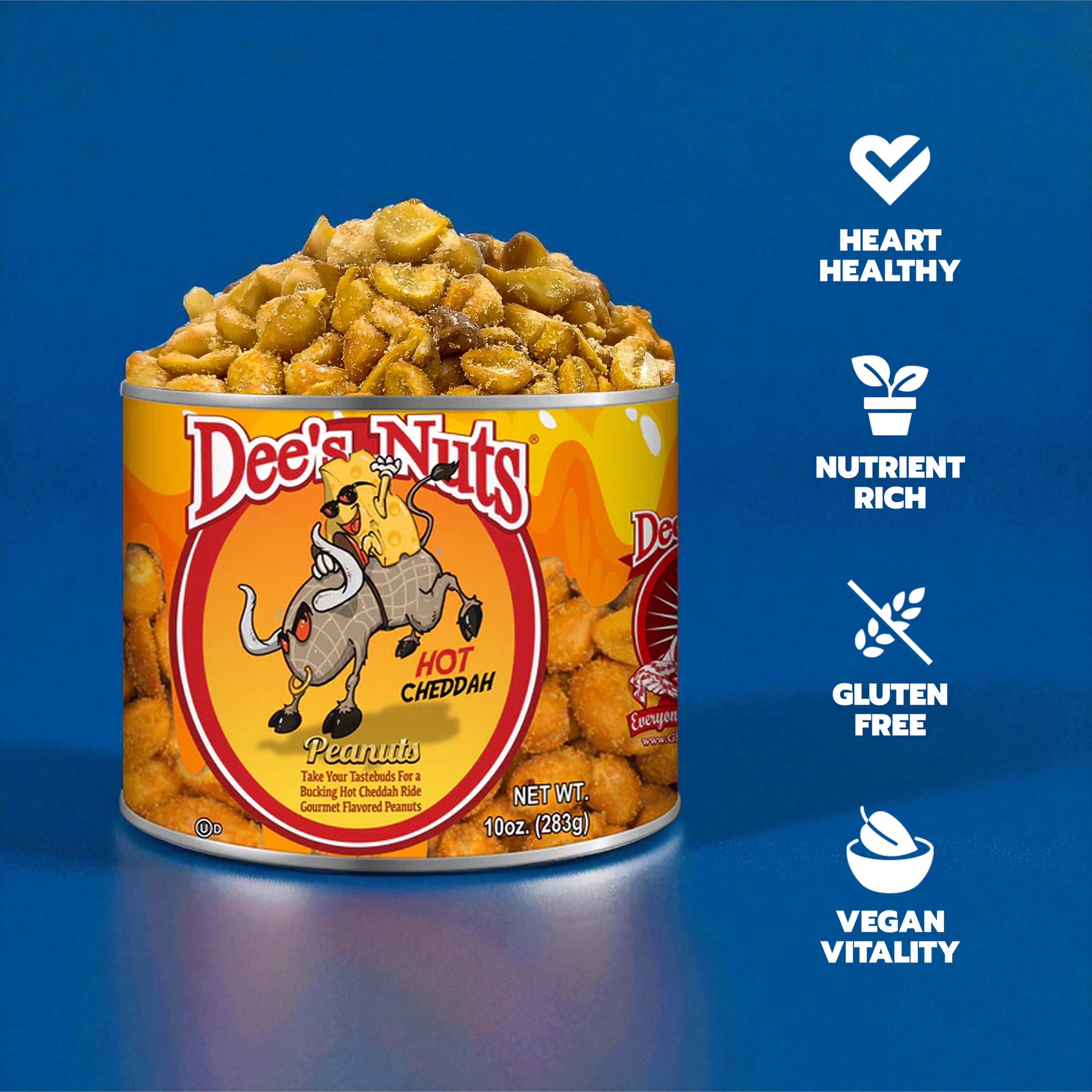 Hot Cheddah Gourmet Peanuts