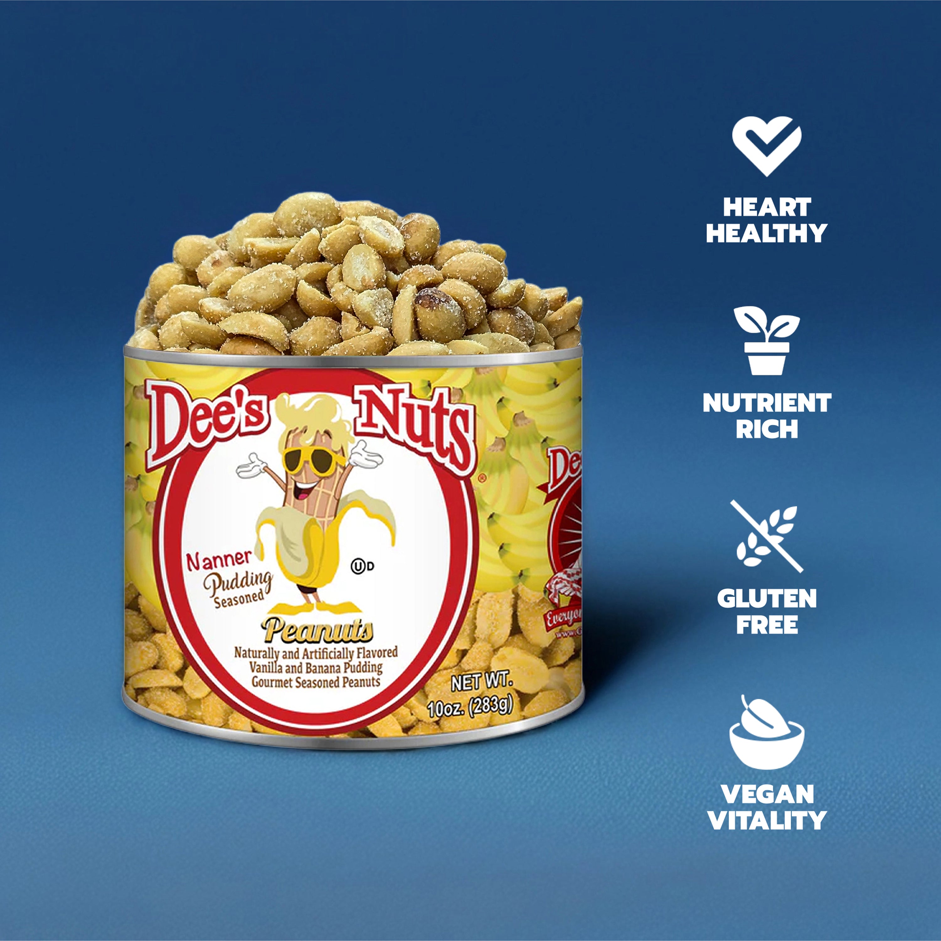 Nanner Pudding Gourmet Peanuts