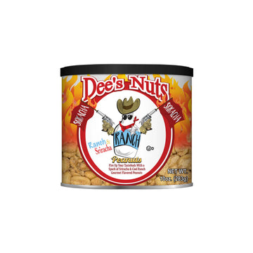 Ranch & Sriracha Gourmet Peanuts 10 Oz Can