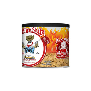 Ranch & Sriracha Gourmet Peanuts 10 Oz Can